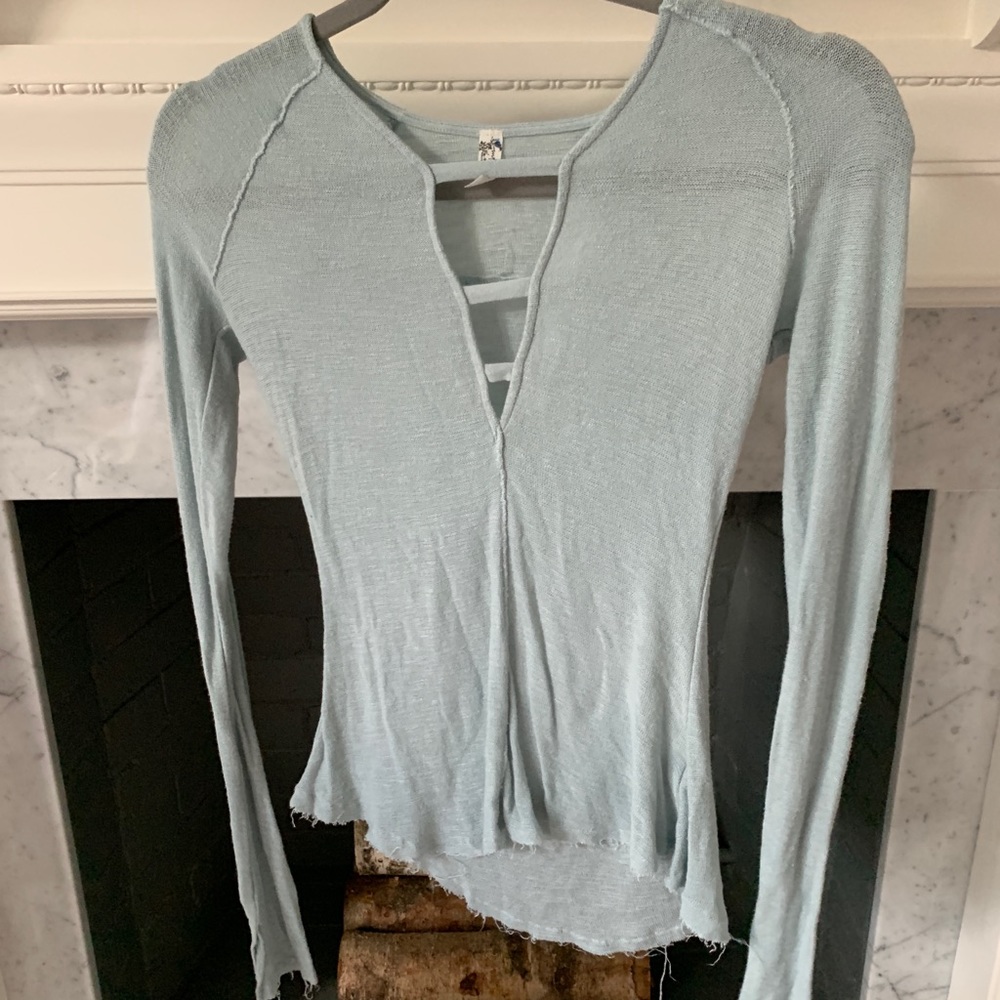 Free People Low-cut Shirt